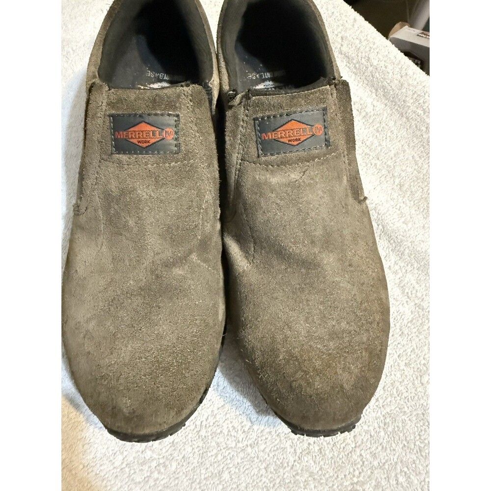 Merrell Men's Jungle Moc Alloy Toe Work Shoes Size 7.5